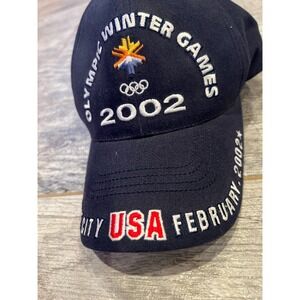 Olympic Winter Games Salt Lake City 2002 Baseball Cap Hat Unisex American Needle